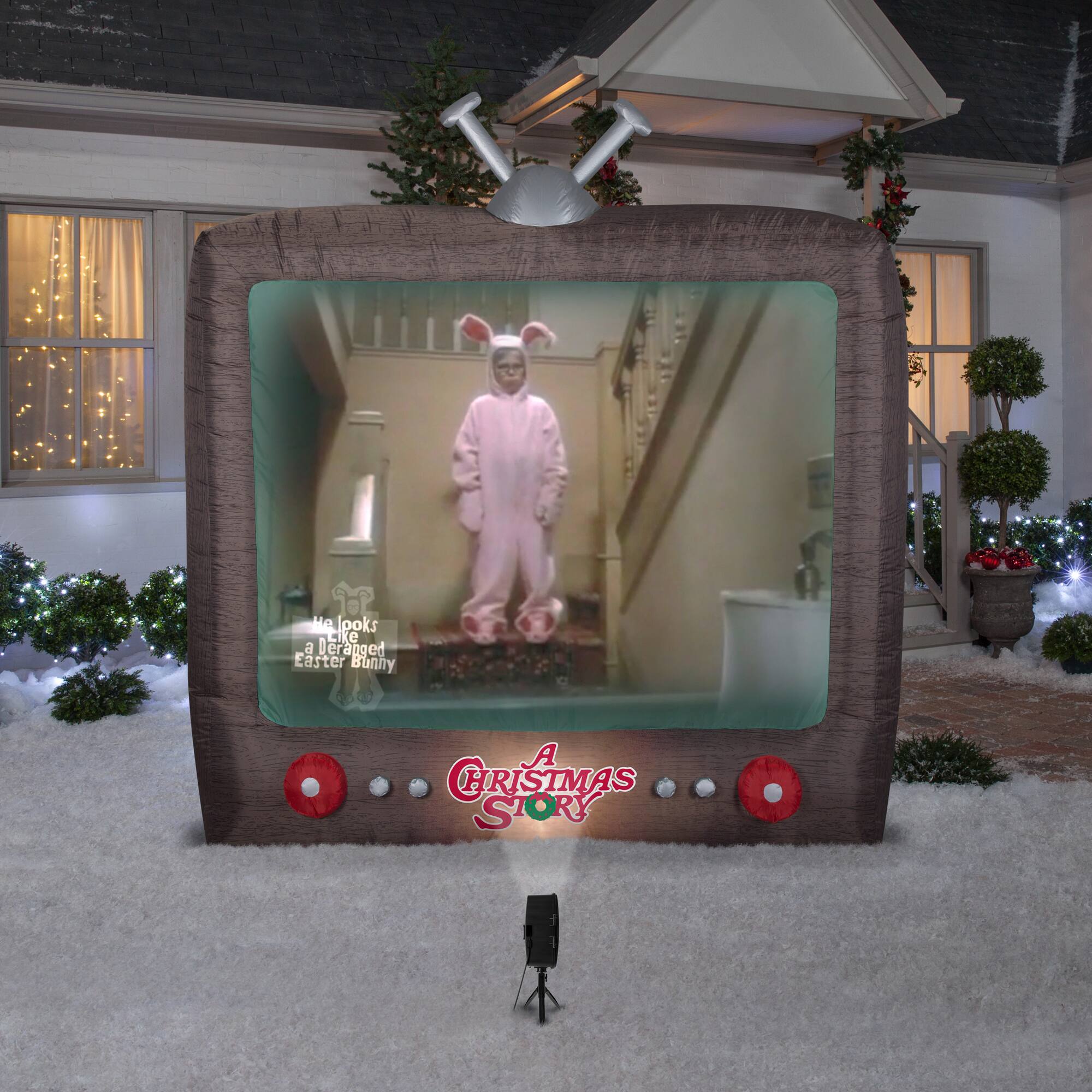 8ft. Living Projection Airblown® Inflatable A Christmas Story
